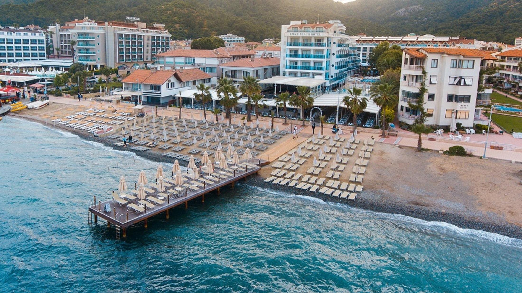 Emre Beach & Emre Hotel Marmaris Exteriör bild