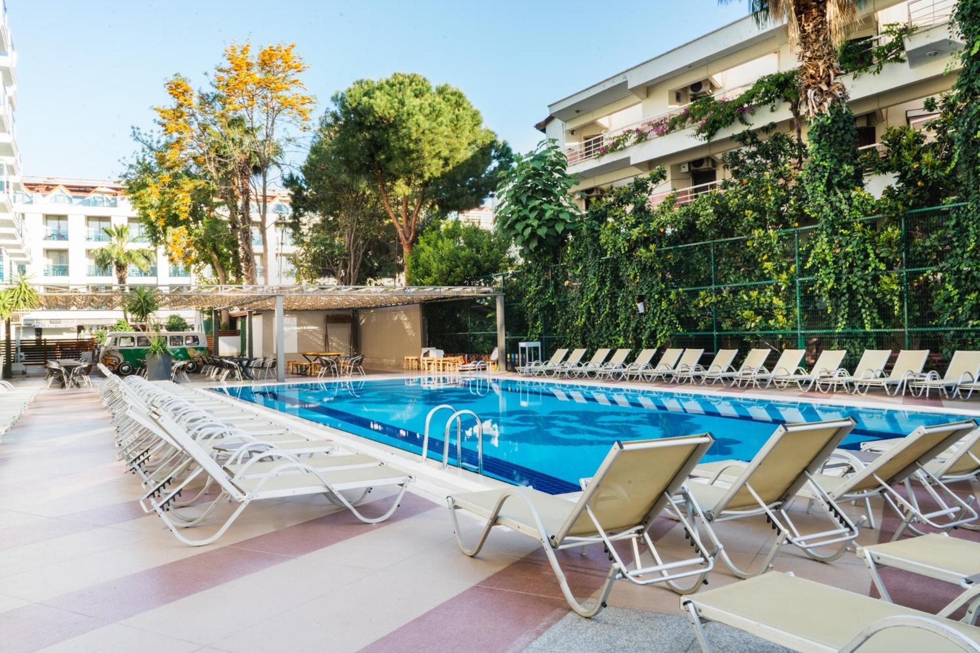 Emre Beach & Emre Hotel Marmaris Exteriör bild